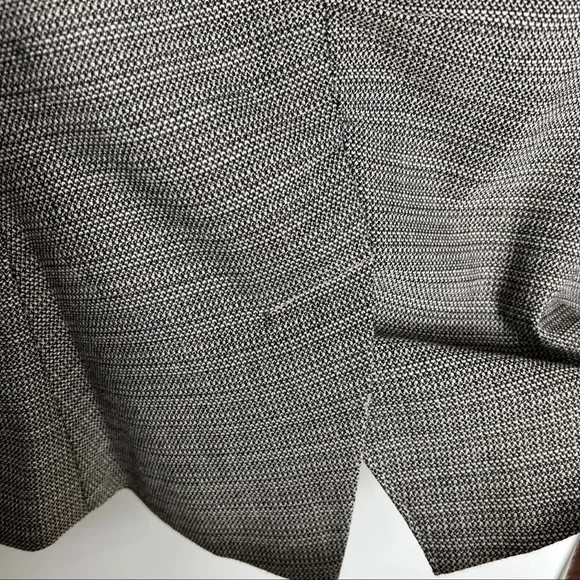 CABi Barrister Tweed Ruched 3/4 Sleeve Womens Blazer Style 923  Brown Size 8 - Picture 8 of 12